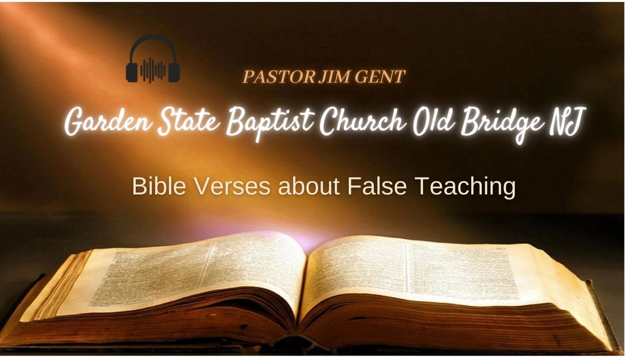 Bible Verses about False Teaching
